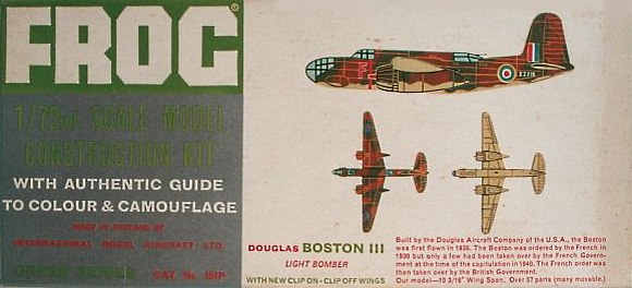 FROG 1/72 Douglas Boston III