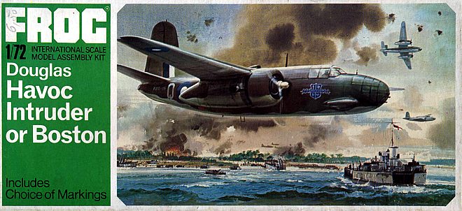 FROG 1/72 Douglas Havoc, Intruder or Boston