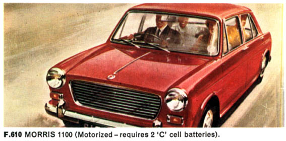 F610 MORRIS 1100 on a 1970 FROG catalog