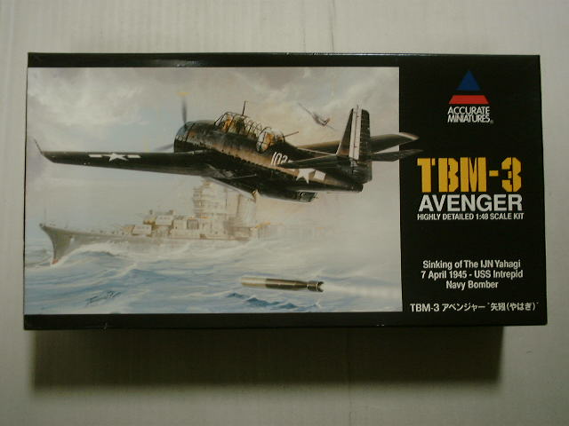 1/48 TBM - Accurate Miniatures boxart