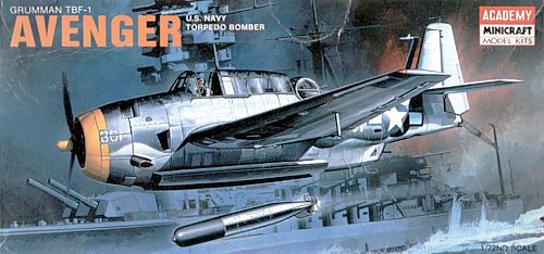 Academy 1/72 Grumman TBF1 Avenger