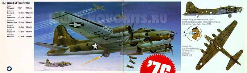 F213 Boeing B-17E 
