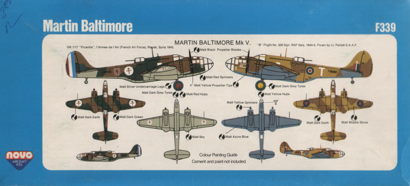 Martin Baltimore Mk.V - NOVO Kit