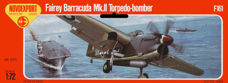 NOVOEXPORT 1/72 Fairey Barracuda Mk.II