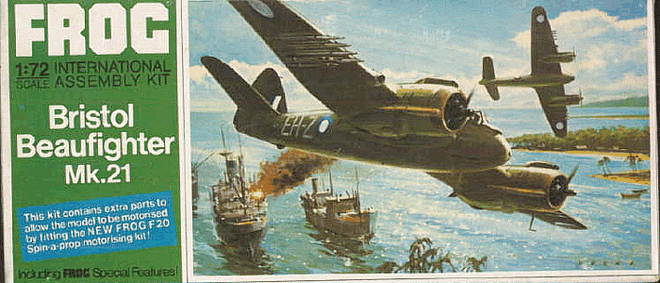 FROG 1/72 Bristol Beaufighter Mk.21
