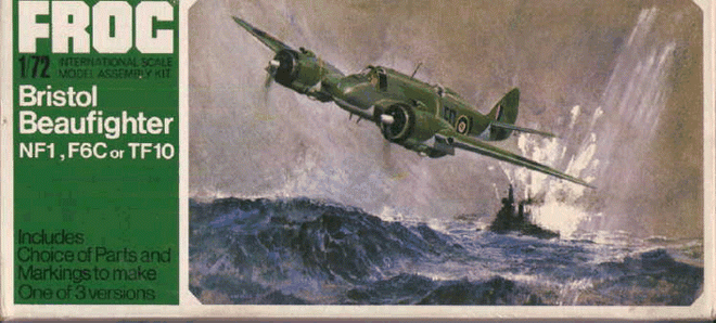 FROG 1/72 Bristol Beaufighter NF1, F6C or TF10