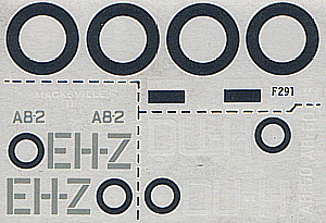 1/72 Bristol Beaufighter Mk.XXI decal NOVO