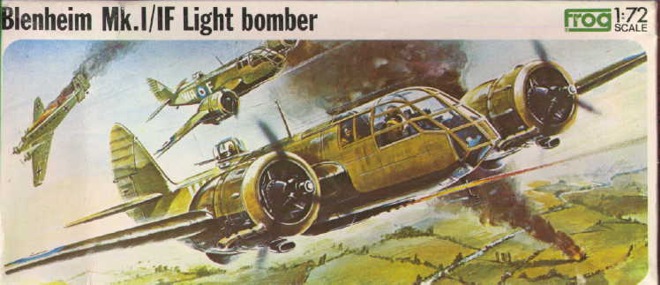 FROG 1/72 Bristol Blenheim Mk1/1F