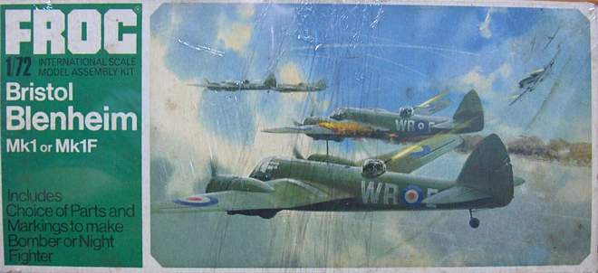 FROG 1/72 Bristol Blenheim Mk1 or Mk.1F