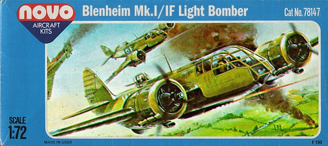 Fake! NOVO 1/72 Bristol Blenheim Mk1/1F