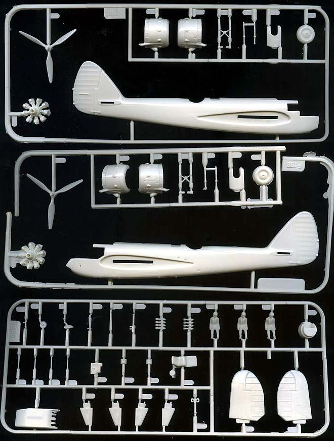 FROG 1/72 Bristol Blenheim Mk1/1F - detail parts