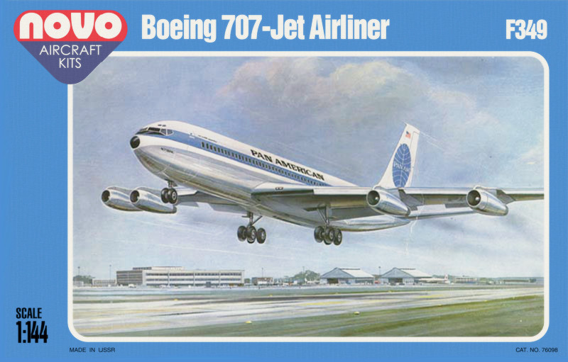 NOVO 76097 1/144 Boeing 707 F349