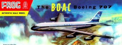 FROG 1/144 The BOAC Boeing 707