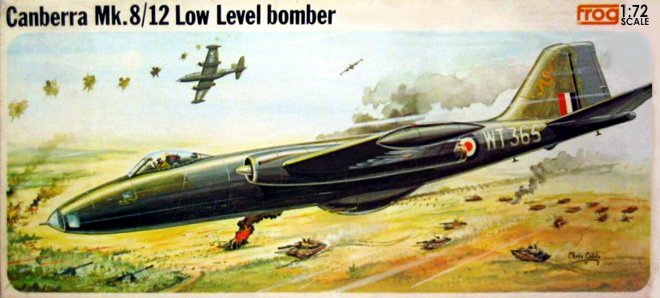 FROG 1/72 Canberra Mk.8/12