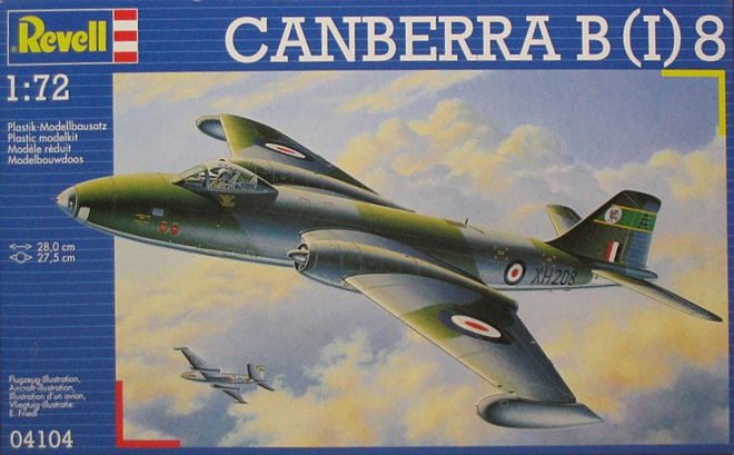 Revell 1/72 Canberra B (I) 8