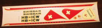 Frog 1/96 Caravelle Swissair