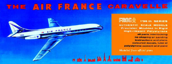 FROG 1/96 SUD Aviation Caravelle IIL (Air France)