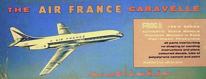 FROG 1/96 The Air France Caravelle