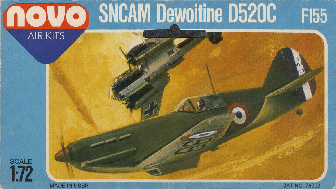 F155 1/72 Dewoitine D.520C - Novoexport 76002 kit