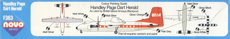 NOVO 1/72 Handley Page Dart Herald