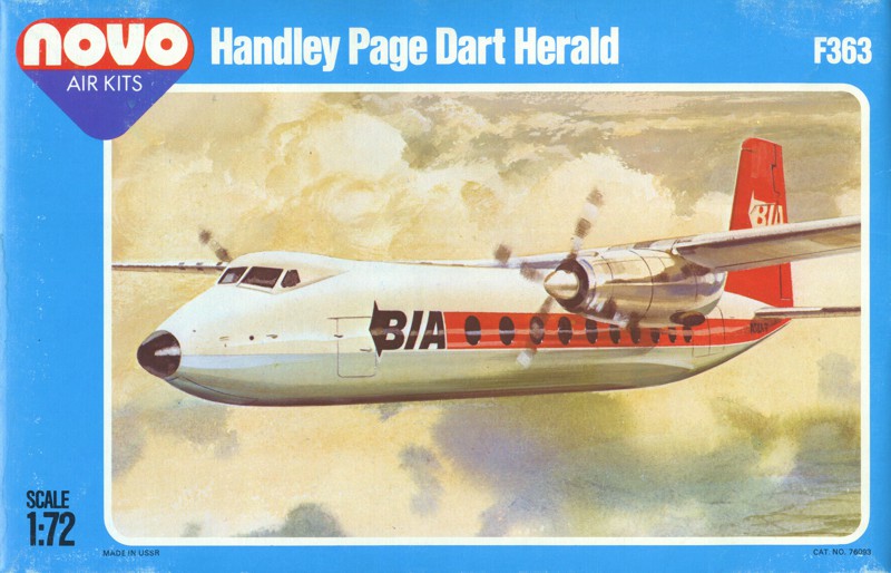 Handley Page Dart Herald - NOVO kit