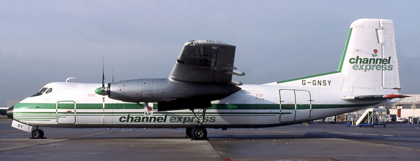 Handley Page Dart Herald - Channel Express