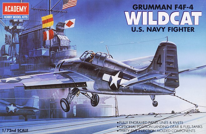 Academy 1/72 Grumman F4F-4 Wildcat