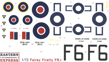 1/72 Fairey Firefly Mk.1 - Восточный Экспресс