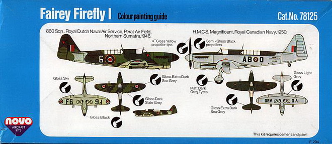 NOVO 1/72 Fairey Firefly I