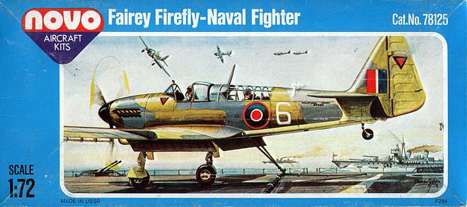1/72 Fairey Firefly I - NOVO kit