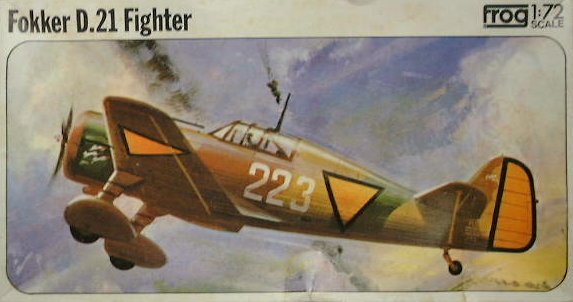 1/72 Fokker D21 - FROG kit
