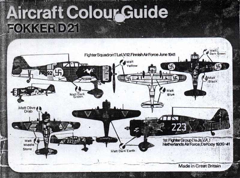 FROG 1/72 Fokker D21