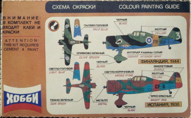Хобби 1/72 Fokker D XXI