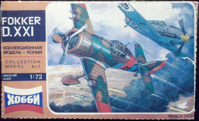 Хобби 1/72 Fokker D XXI