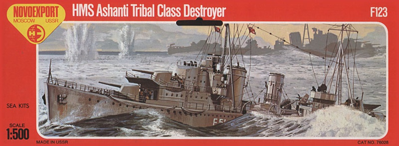 Novoexport 1/500 HMS Ashanti