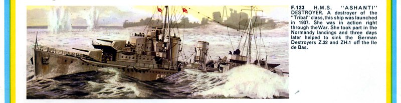 Frog Catalog 1970 - 1/500 HMS Ashanti