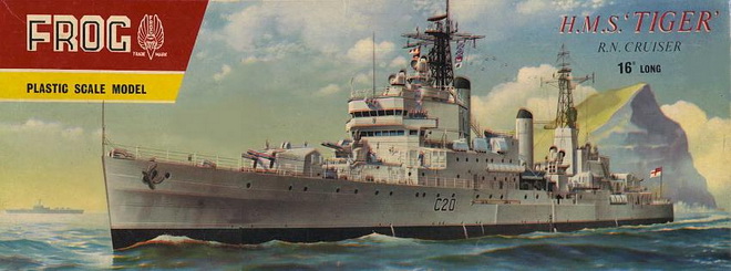 FROG HMS Tiger RN Cruiser