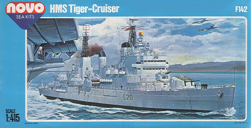 1/415 HMS Tiger - NOVO kit