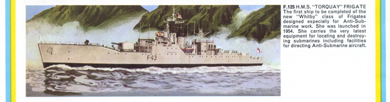 Torquay in a FROG 1970 Catalog