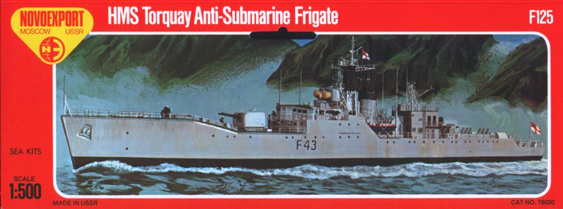 1/500 HMS Torquay - NOVOEXPORT kit