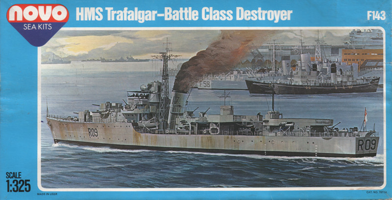 76114 HMS Trafalgar F143 - NOVO kit