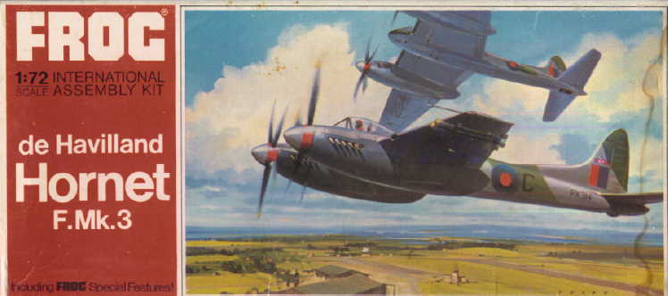 FROG 1/72 de Havilland Hornet F. Mk.3
