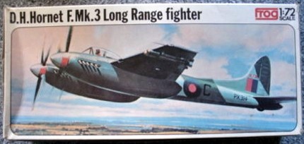 FROG 1/72 D.H. Hornet F. Mk.3