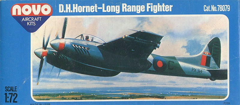 1/72 D.H. Hornet F. Mk.3 - NOVO kit