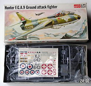 FROG 1/72 Hawker Hunter F.G.A.9