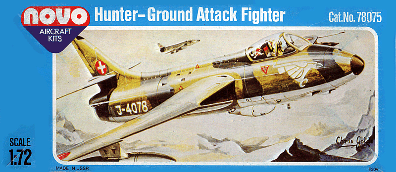 1/72 Hawker Hunter - NOVO kit