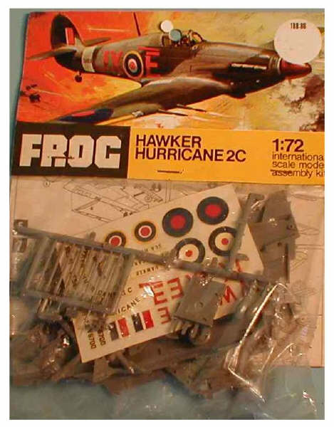 FROG 1/72 Hawker Hurricane 2C - bagged kit