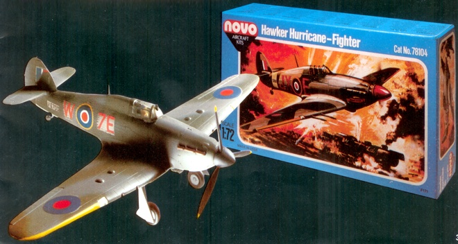Hurricane finished model - photo from NOVO catalog