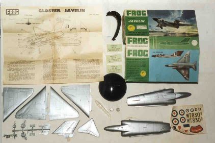 FROG 1/72 Gloster Javelin 1950th