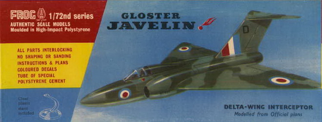 FROG 1/72 Gloster Javelin
